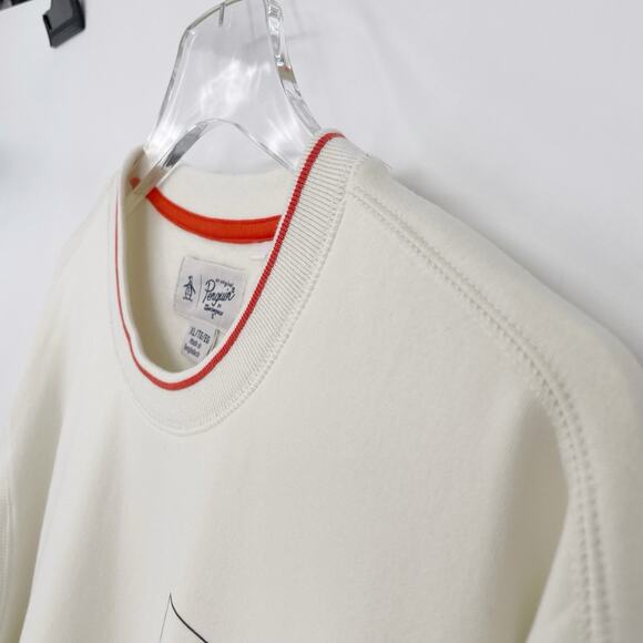 Original Penguin By Munsingwear Organic Cotton Sweatshirt XL New Golf Pickleball - Picture 7 of 9